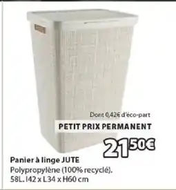 JYSK JUTE Panier à linge offre