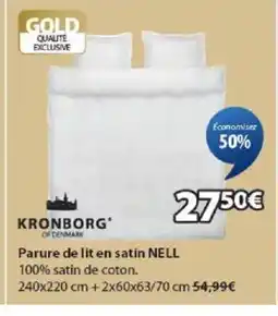 JYSK NELL Parure de lit en satin offre