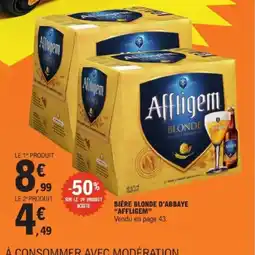 E.Leclerc AFFLIGEM Bière blonde d'abbaye offre