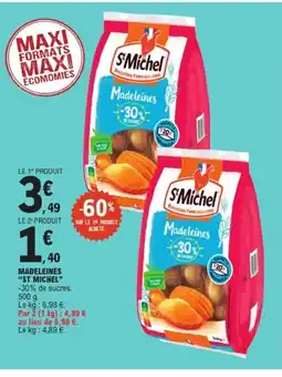 E.Leclerc ST MICHEL Madeleines offre