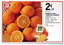 E.Leclerc PANIER DU PRIMEUR Oranges à jus offre