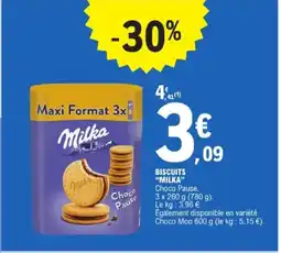 E.Leclerc MILKA Biscuits offre
