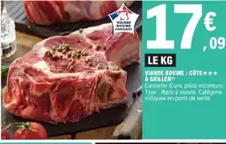 E.Leclerc Viande bovine : côte à griller offre