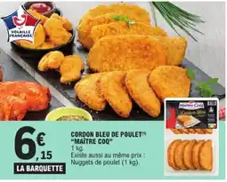 E.Leclerc MAÎTRE COQ Cordon bleu de poulet offre