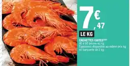 E.Leclerc Crevettes cuites offre