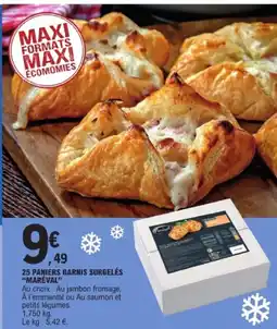 E.Leclerc MARÉVAL 25 paniers garnis surgelés offre
