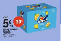 E.Leclerc TROPICO Boisson aux fruits original offre