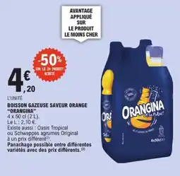 E.Leclerc ORANGINA Boisson gazeuse saveur orange offre