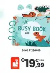 JouéClub Janod - busy book dino offre