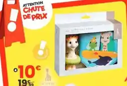 JouéClub Sophie la girafe - coffret de bain offre