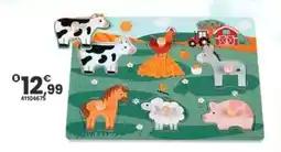 JouéClub L'atelier du bois - puzzle-les animuax de la ferme offre