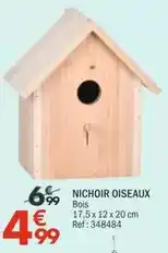 La Foir'Fouille Nichoir oiseaux offre