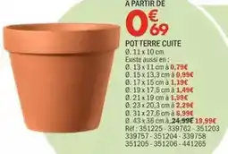 La Foir'Fouille Pot terre cuite offre