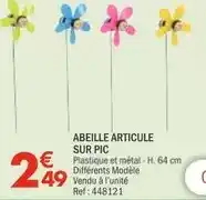 La Foir'Fouille Abeille articule sur pic offre