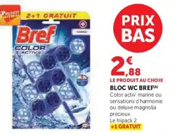 Super U Bloc wc bref offre