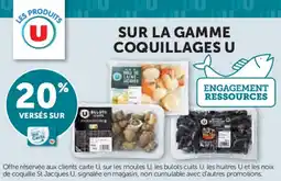 Super U Sur la gamme coquillages u offre