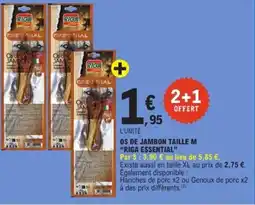 E.Leclerc RIGA ESSENTIAL os de jambon taille m offre