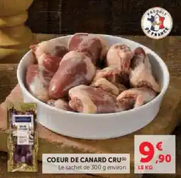 Super U Coeur de canard cru offre