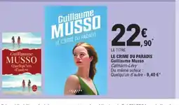 E.Leclerc Le crime du paradis offre