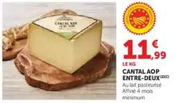 Super U Cantal aop entre-deux offre