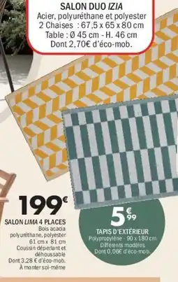 La Foir'Fouille Tapis d'extérieur offre