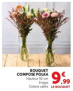 Super U Bouquet compose polka offre