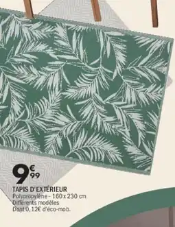 La Foir'Fouille Tapis d'extérieur offre