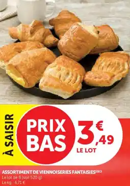 Super U Assortiment de viennoiseries fantaisies offre