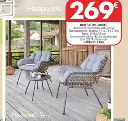 La Foir'Fouille Duo salon paopao offre