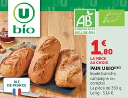 Super U Pain u bio offre