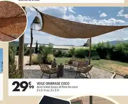 La Foir'Fouille voile ombrage coco offre