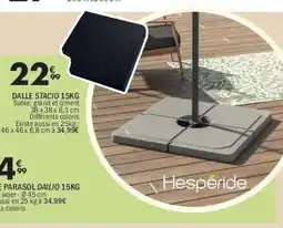 La Foir'Fouille HESPÉRIDE Dalle stacio offre