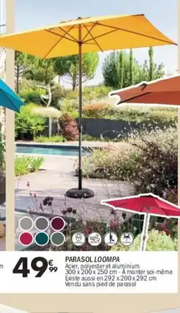 La Foir'Fouille Parasol loompa offre
