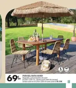 La Foir'Fouille Parasol rafia hanoi offre