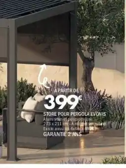 La Foir'Fouille Store pour pergola evonis offre