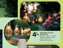 La Foir'Fouille Guirlande solaire guinguette offre