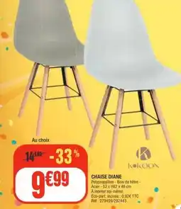 La Foir'Fouille Kokoon - chaise diane offre