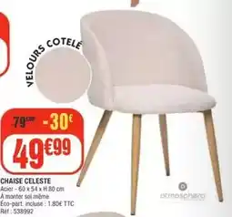 La Foir'Fouille Atmosphera - chaise celeste offre