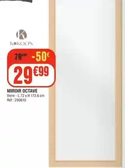 La Foir'Fouille Kokoon - miroir octave offre