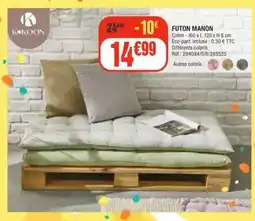 La Foir'Fouille Kokoon - futon manon offre