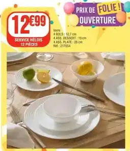 La Foir'Fouille Verre 4 bols offre