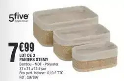 La Foir'Fouille 5five - paniers stemy offre