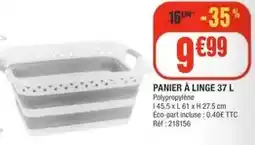 La Foir'Fouille Panier à linge 37 l offre