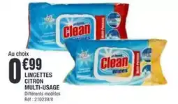 La Foir'Fouille Lingettes citron multi-usage offre