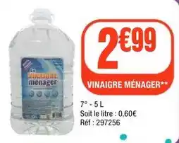 La Foir'Fouille Vinaigre ménager offre