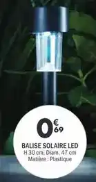 La Foir'Fouille Balise solaire led offre