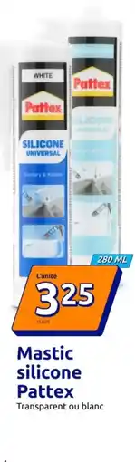Action Pattex - mastic silicone offre