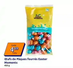 Action Oeufs de pâques fourrés easter offre