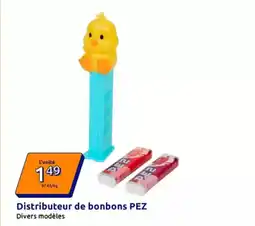 Action Distributeur de bonbons offre