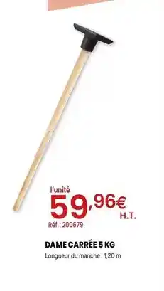 Quéguiner Dame carrée offre